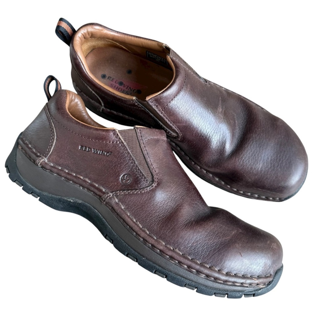 Red Wing SD slip on shoes men size 9 brown leather